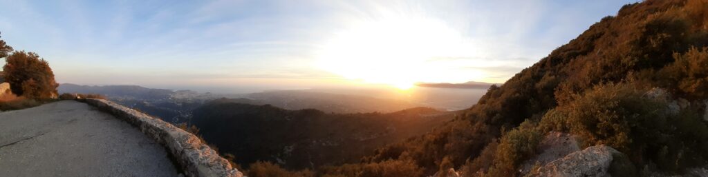 A panoramic view from Mont Chauve