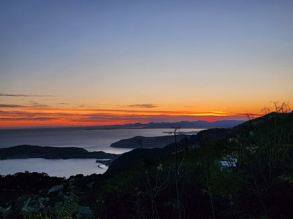 Haute Corniche between La Turbie and Eze