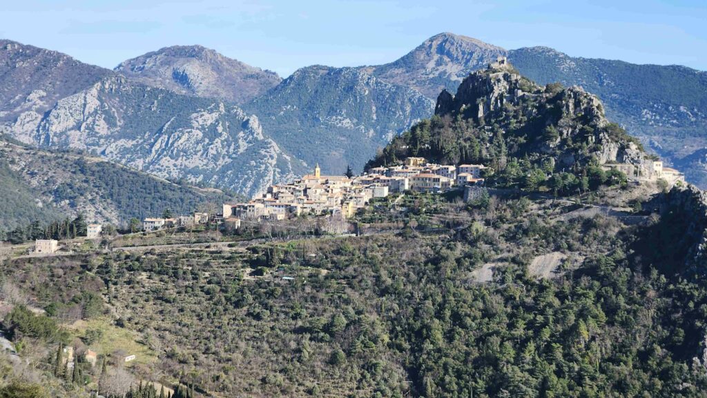 Sainte Agnès - the highest coastal village in Europe. 800 meters high